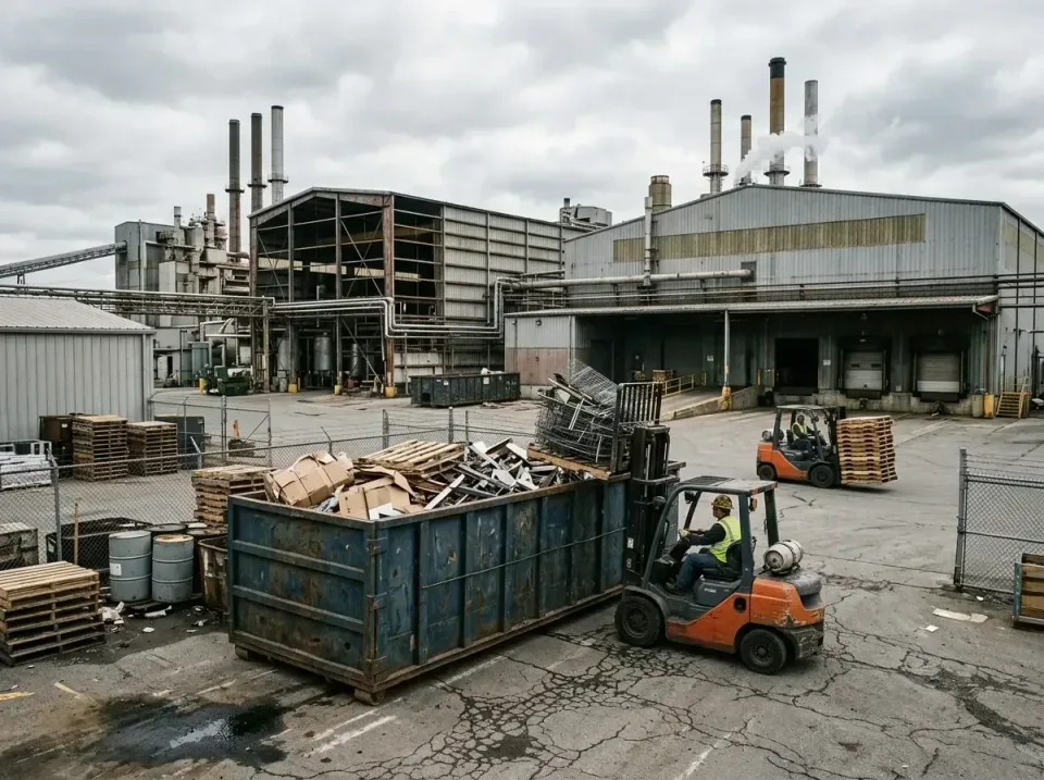 industrial-factory-scrap-conta-003 — frequently asked questions, Cheap Roll-off Dumpster Rentals in Lansford, PA